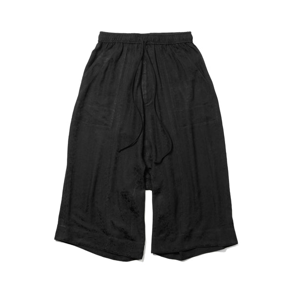 JULIUS 937PAM13 Black / Croped Baggy Pants
