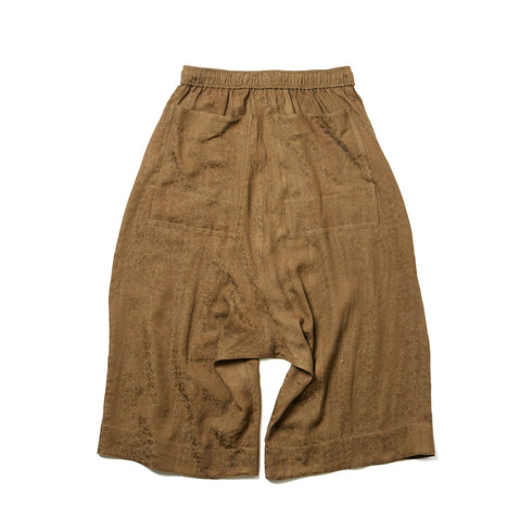 JULIUS 937PAM13 Python / Croped Baggy Pants