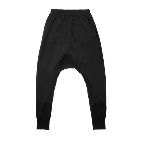 JULIUS 937PAM30 Black / Drop Crotch Pants