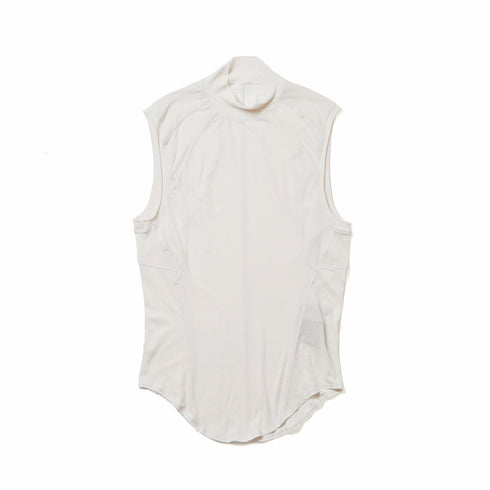 JULIUS 937CUM21 Plaster / Seamed High Neck Top