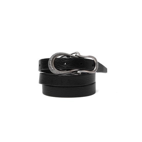JULIUS x Dualflow 077ACU33 BK x SV / Ouroboros Bracelet