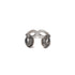 JULIUS x Dualflow 077ACU30 SILVER / Ouroboros Bangle