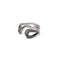 JULIUS x Dualflow 077ACU30 SILVER / Ouroboros Bangle