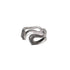 JULIUS x Dualflow 077ACU30 SILVER / Ouroboros Bangle