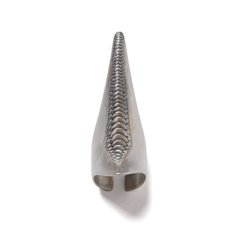 JULIUS x Dualflow 077ACU29 SILVER / Ouroboros Ring