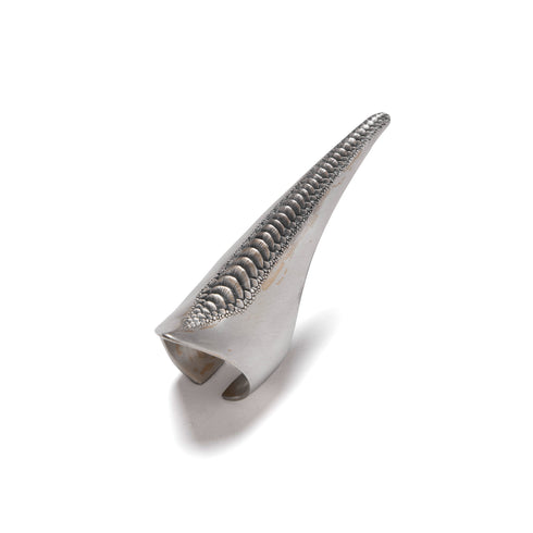 JULIUS x Dualflow 077ACU29 SILVER / Ouroboros Ring