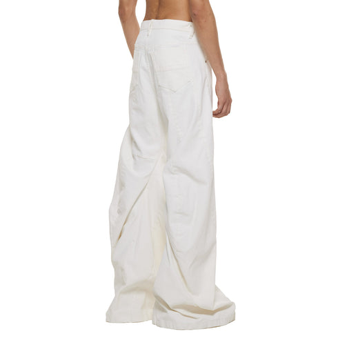 JULIUS 937PAM6 Off White / Bending Tuba Pants