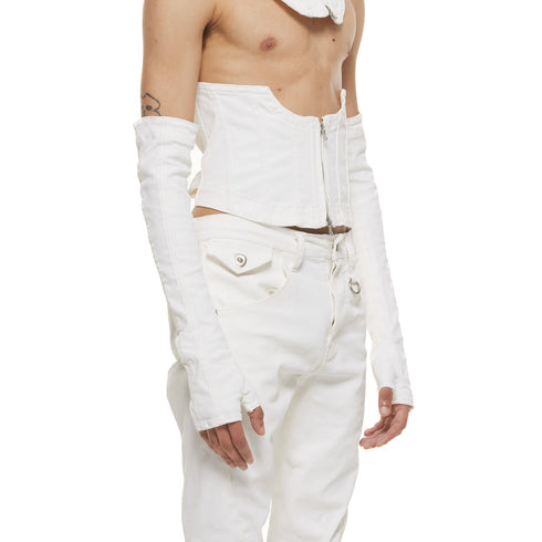 JULIUS 937ACU1 Off White / Skinny Groves