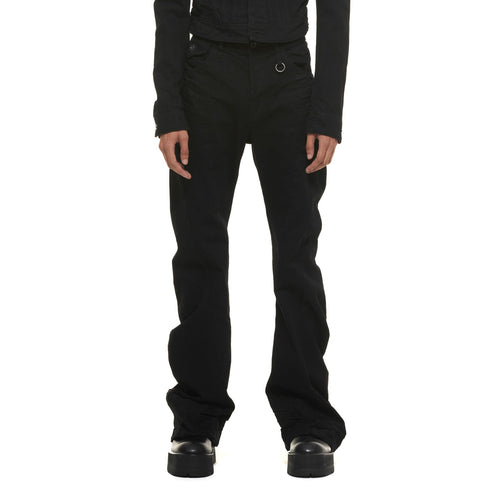 JULIUS 937PAM2 Black / Bending Flare Pants