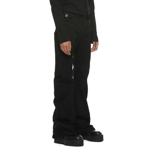 JULIUS 937PAM2 Black / Bending Flare Pants