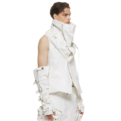 JULIUS 937ACU9 Off White / Mechanical Groves