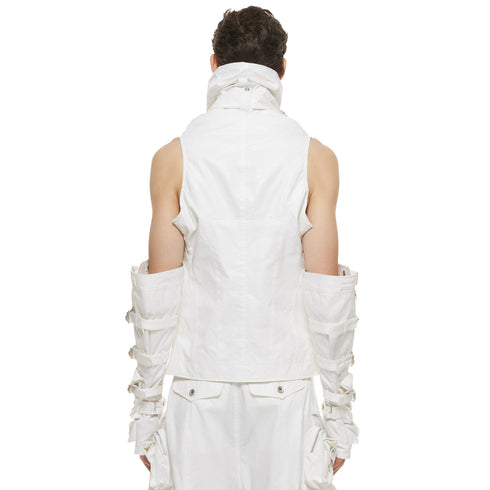 JULIUS 937ACU9 Off White / Mechanical Groves
