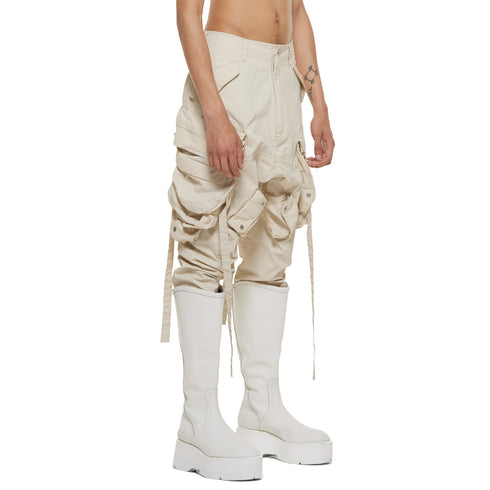 JULIUS 937PAM17 Sand Beige / Gas Mask Jodhpurs Pants