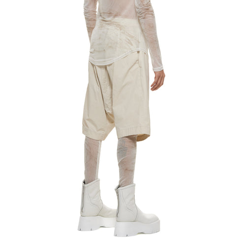 JULIUS 937PAM19 Sand Beige / Drop Crotch Pants