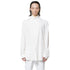 JULIUS 947SHM5 Off White / Coverd Neck Shirt