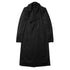 JULIUS 957COM1 Black / Coverd Neck Coat