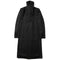 JULIUS 957COM1 Black / Coverd Neck Coat