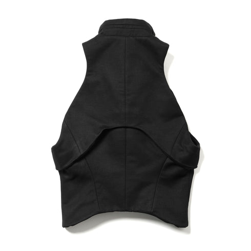 JULIUS 957VEM1 Black / Droid Sleeveless Jacket