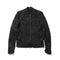 JULIUS 957BLM7 Black / Seamed Riders Jacket