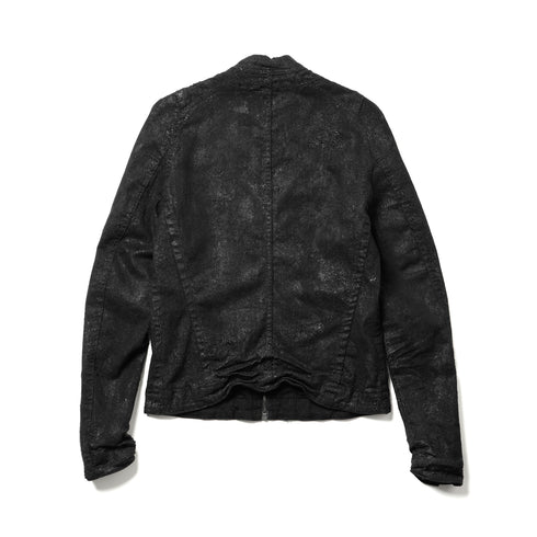 JULIUS 957BLM7 Black / Seamed Riders Jacket