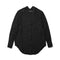 JULIUS 957SHM4 Black / Slit Neck Shirt
