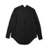 JULIUS 957SHM4 Black / Slit Neck Shirt