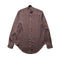 JULIUS 957SHM5 Ash Purple / Stand Collar Shirt