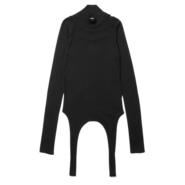JULIUS 957CUM8 Black / Droid High Neck Top
