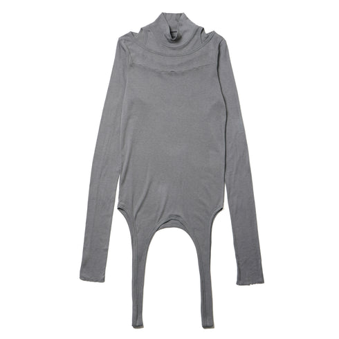 JULIUS 957CUM8 Cement / Droid High Neck Top
