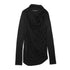 JULIUS 957CUM11 Black / Over Drape Monk Top