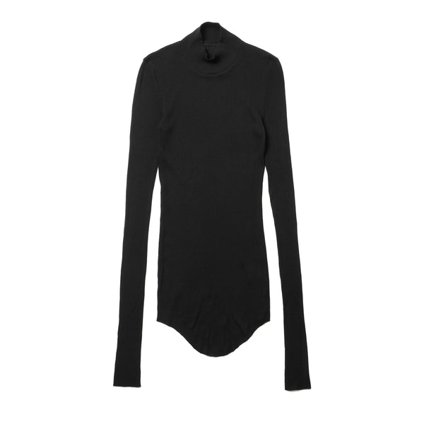 JULIUS 957CUM5 Black / High Neck Skinny Top