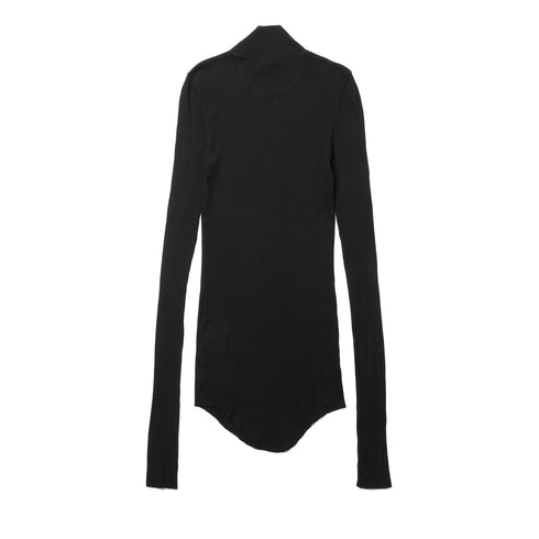 JULIUS 957CUM5 Black / High Neck Skinny Top