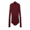 JULIUS 957CUM5 Blood / High Neck Skinny Top