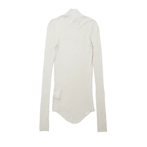 JULIUS 957CUM5 Plaster / High Neck Skinny Top