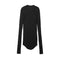 JULIUS 957CUM6 Black / Skinny Top
