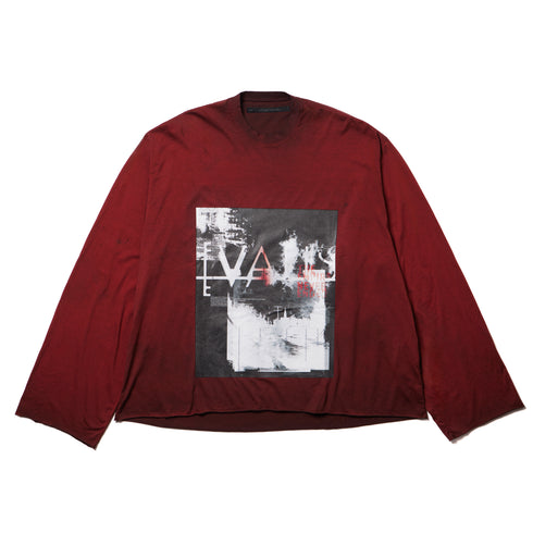 JULIUS 077CPM2 Blood / Valis Long Sleeve Over Top
