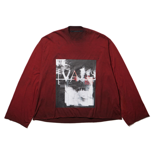 JULIUS 077CPM2 Blood / Valis Long Sleeve Over Top