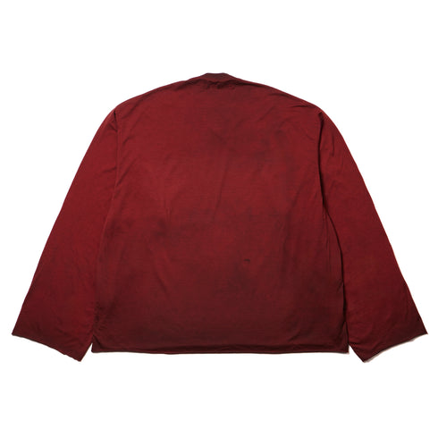 JULIUS 077CPM2 Blood / Valis Long Sleeve Over Top