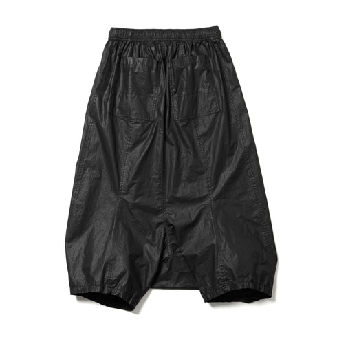 JULIUS 957PAM6 Black / Cropped Drop Crotch Pants