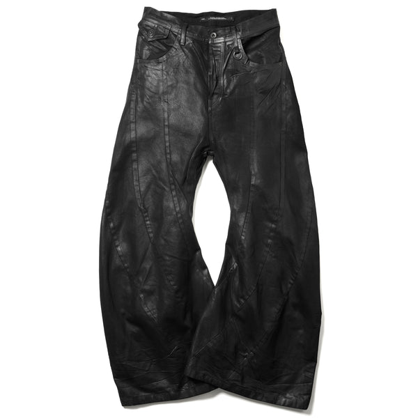 JULIUS 957PAM11 Black / Bending Tuba Pants