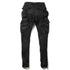 JULIUS 957PAM14 Black / Gas Mask Nallow Pants
