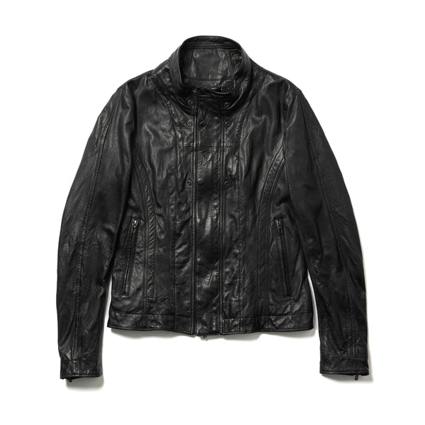 JULIUS 957BLM10 Black / Urban Seamed Jacket
