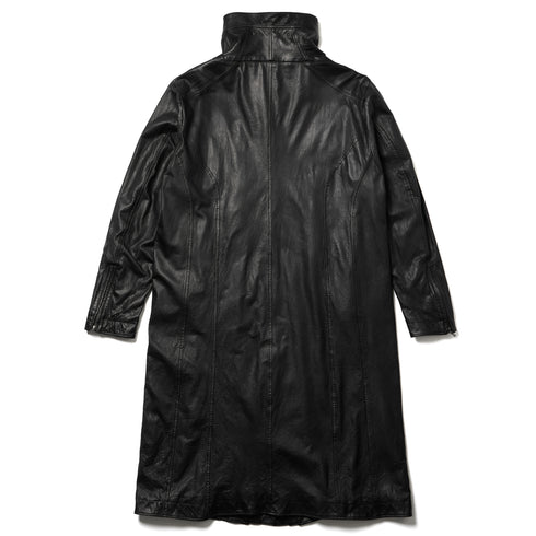 JULIUS 957COM5 Black / Volcano Seamed Coat