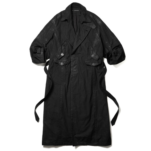 JULIUS 957COM4 Black / Deckard Over Coat