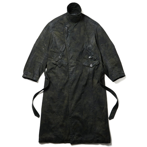 JULIUS 957COM4-P Camouflage / Deckard Over Coat