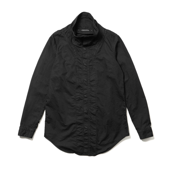 JULIUS 957SHM1 Black / Volcano Seamed Shirt