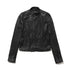 JULIUS 957BLM5 Black / Seamed Skinny Jacket