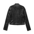 JULIUS 957BLM5 Black / Seamed Skinny Jacket