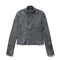 JULIUS 957BLM5-GR Steel / Seamed Skinny Jacket