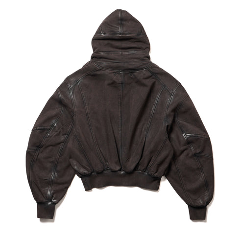 JULIUS 957CUM3 Dark Brown / Unchain Hoodie